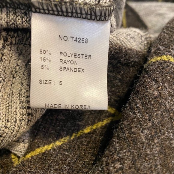 Terra SJ Apparel Stretch Printed Collared Long Sleeve Button Down Shirt Small - Picture 9 of 16